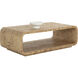 Rowena 58.75 X 30 inch Natural Coffee Table